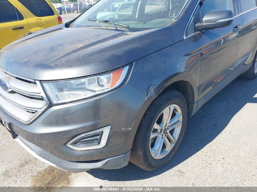 2015 Ford Edge Sel VIN: 2FMTK3J93FBB03809 Lot: 39748841