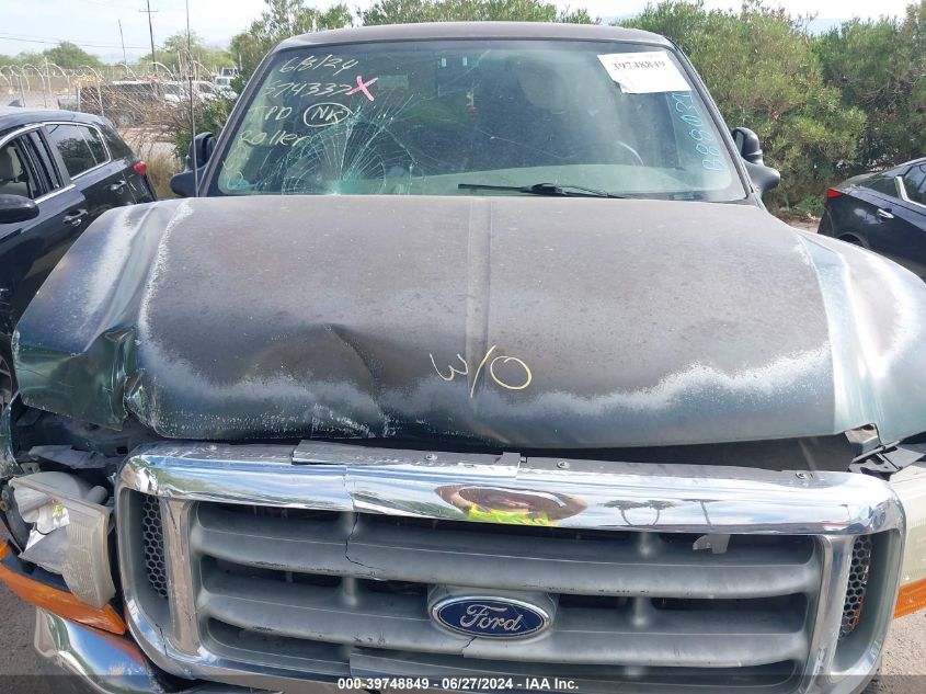 2000 Ford F-350 Lariat/Xl/Xlt VIN: 1FTSX31F6YEB88031 Lot: 39748849