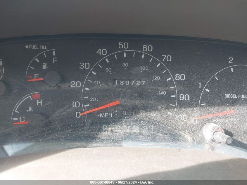 2000 Ford F-350 Lariat/Xl/Xlt VIN: 1FTSX31F6YEB88031 Lot: 39748849