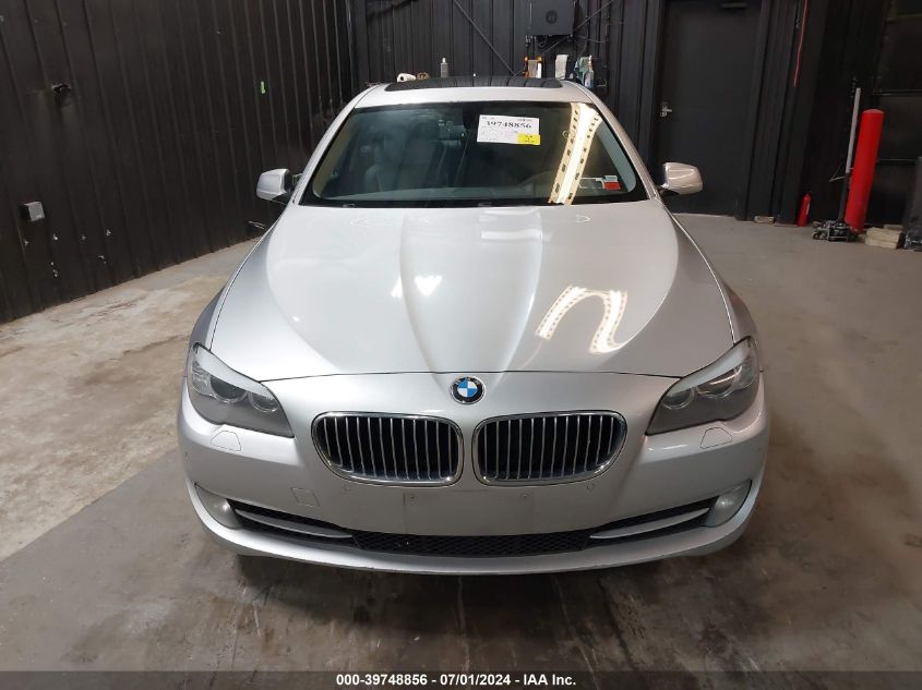 2013 BMW 528I xDrive VIN: WBAXH5C59DD110326 Lot: 39748856