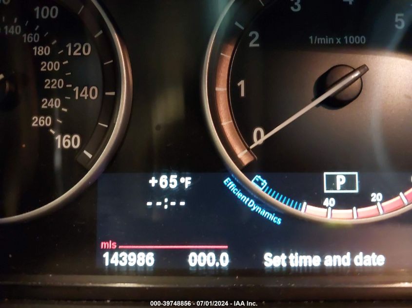 2013 BMW 528I xDrive VIN: WBAXH5C59DD110326 Lot: 39748856