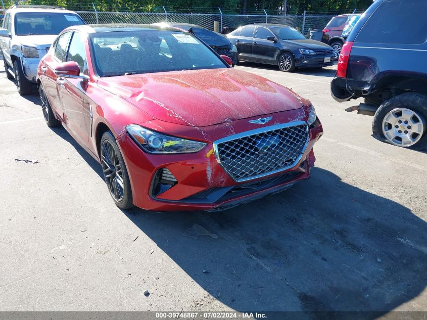 KMTG74LEXKU035005 2019 Genesis G70 3.3T Advanced