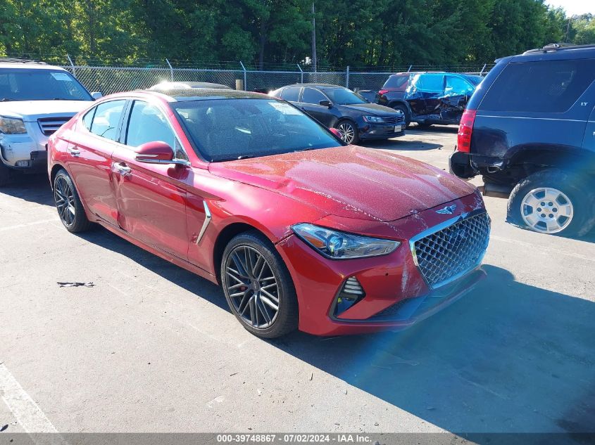 KMTG74LEXKU035005 2019 Genesis G70 3.3T Advanced