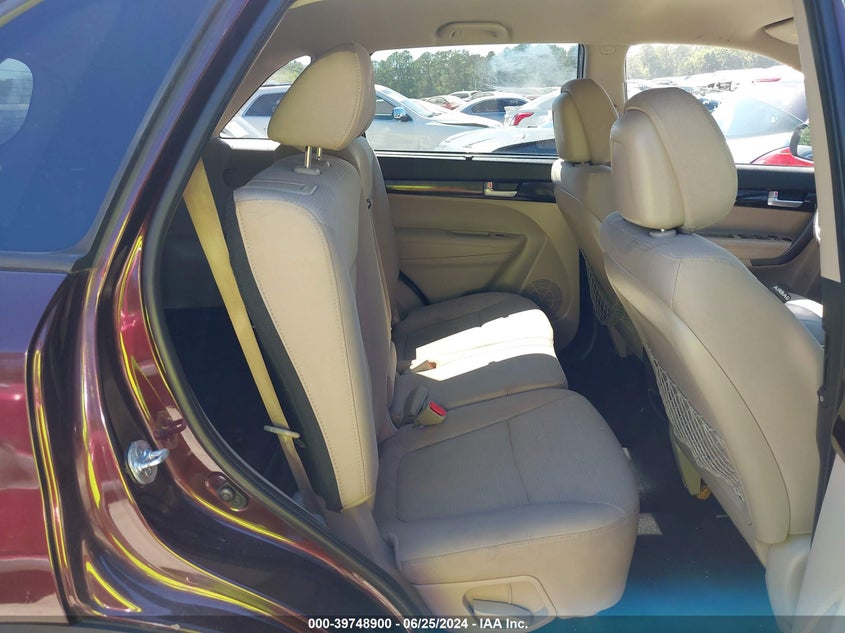 2015 Kia Sorento Lx VIN: 5XYKT4A68FG602920 Lot: 39748900