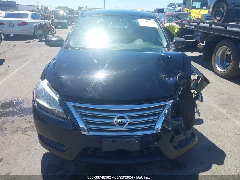 2015 Nissan Sentra Sv VIN: 3N1AB7AP9FL634067 Lot: 39748902
