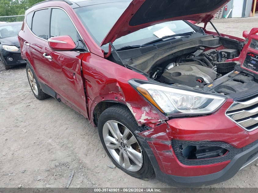 2015 Hyundai Santa Fe Sport 2.0L Turbo VIN: 5XYZWDLA7FG242157 Lot: 39748901