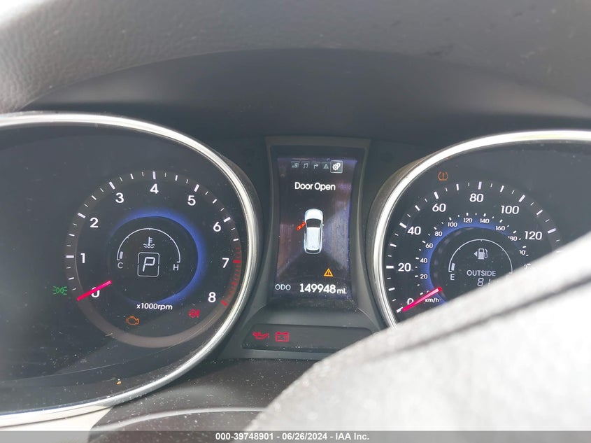 2015 Hyundai Santa Fe Sport 2.0L Turbo VIN: 5XYZWDLA7FG242157 Lot: 39748901