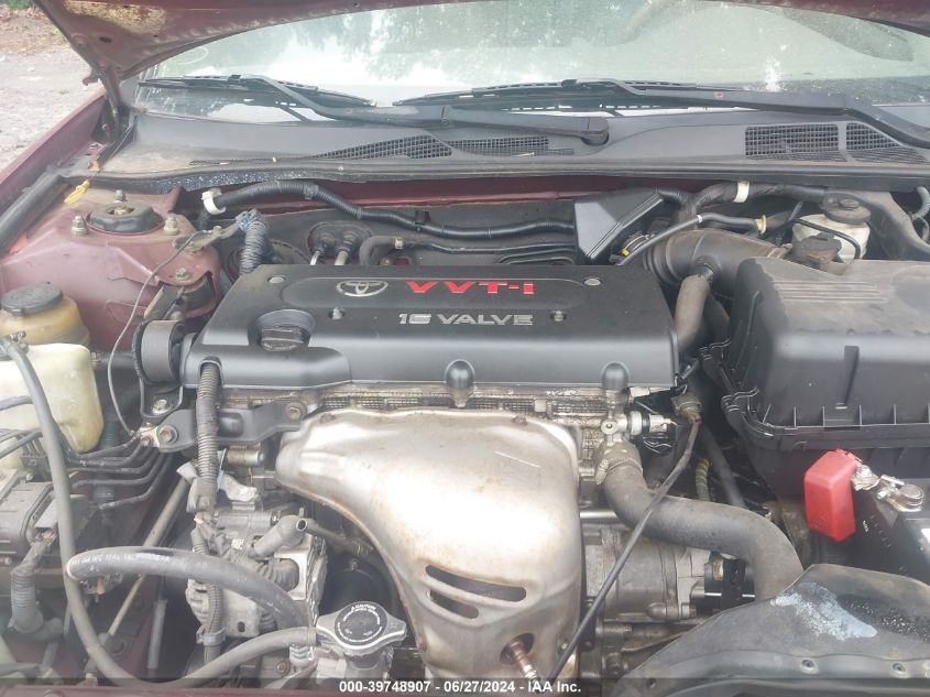 2003 Toyota Camry Xle VIN: 4T1BE32K43U185396 Lot: 39748907