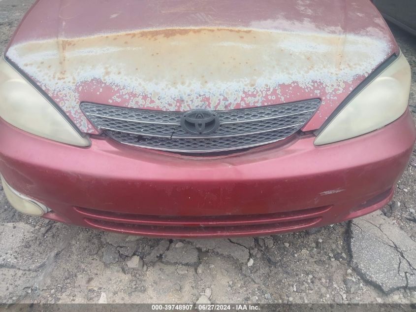 2003 Toyota Camry Xle VIN: 4T1BE32K43U185396 Lot: 39748907