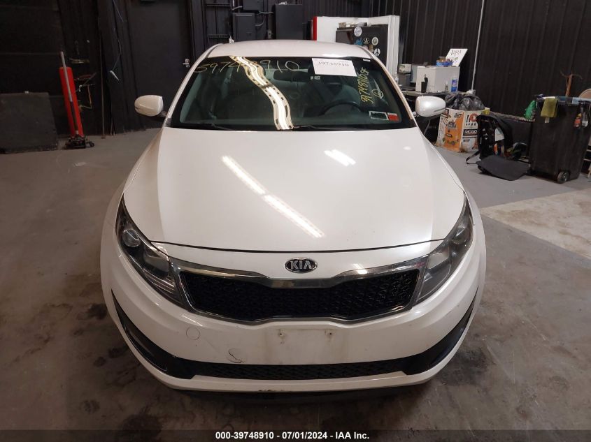 2013 Kia Optima Lx VIN: KNAGM4A78D5392513 Lot: 39748910