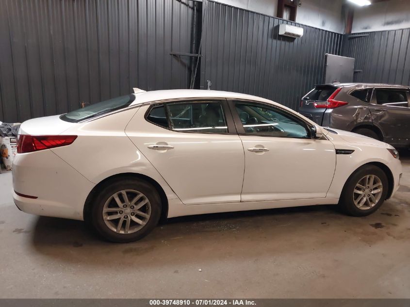 2013 Kia Optima Lx VIN: KNAGM4A78D5392513 Lot: 39748910