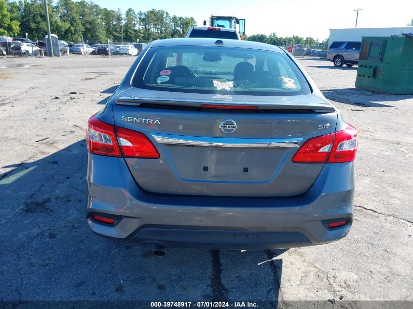 2018 Nissan Sentra Sr VIN: 3N1AB7AP7JY336144 Lot: 39748917