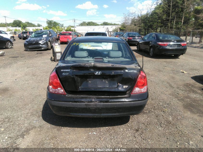 2005 Hyundai Elantra Gls/Gt VIN: KMHDN46D15U023688 Lot: 39748918