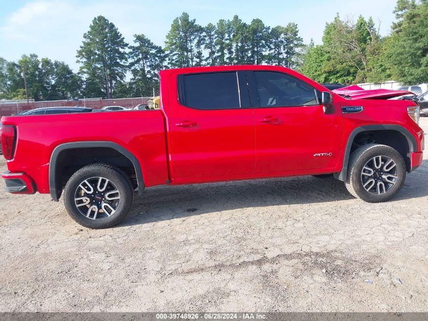 2021 GMC Sierra K1500 At4 VIN: 3GTP9EED6MG157028 Lot: 39748926
