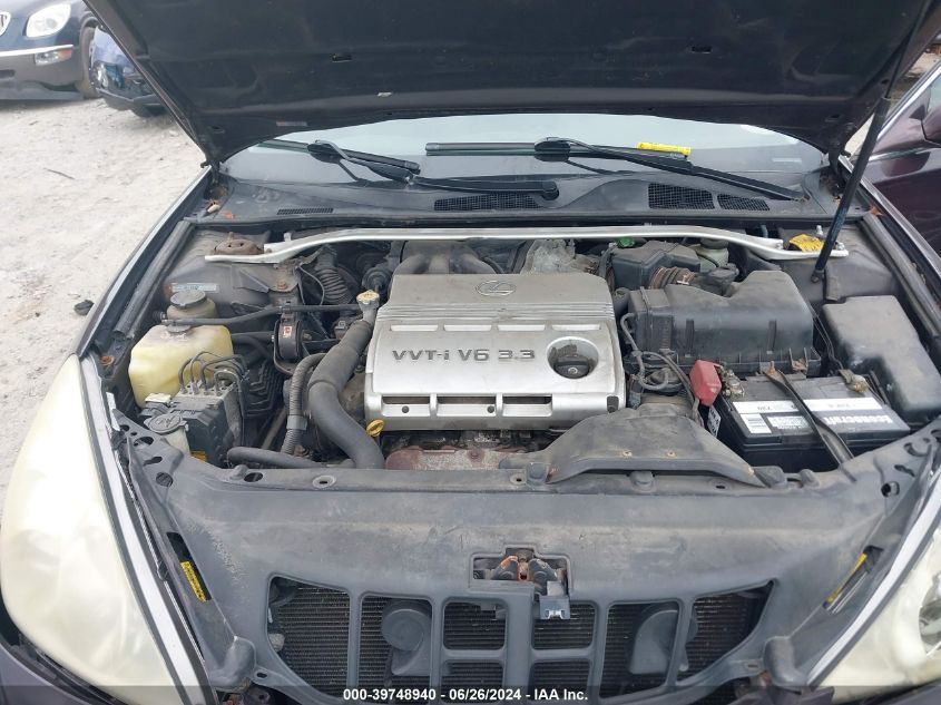 2005 Lexus Es 330 VIN: JTHBA30G655141278 Lot: 39748940