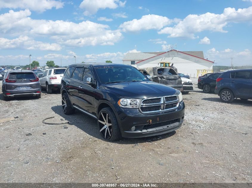 2012 Dodge Durango Sxt VIN: 1C4RDJAG6CC110843 Lot: 39748957