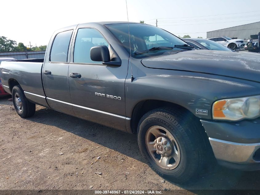 2003 Dodge Ram 2500 Slt/Laramie/St VIN: 3D7KA28D13G771565 Lot: 39748967