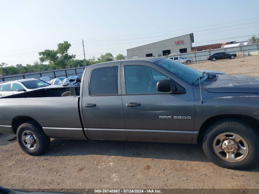 2003 Dodge Ram 2500 Slt/Laramie/St VIN: 3D7KA28D13G771565 Lot: 39748967