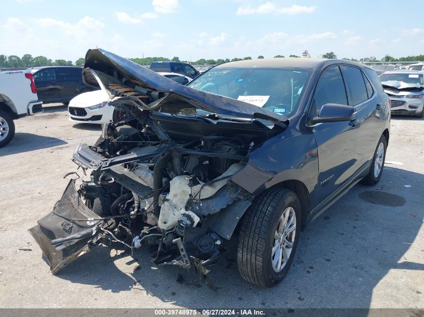 2018 Chevrolet Equinox Lt VIN: 3GNAXJEV2JS593825 Lot: 39748975