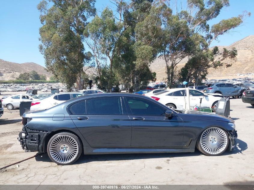 2018 BMW 750I I VIN: WBA7F0C59JGM22875 Lot: 39748976