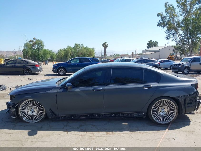 2018 BMW 750I I VIN: WBA7F0C59JGM22875 Lot: 39748976