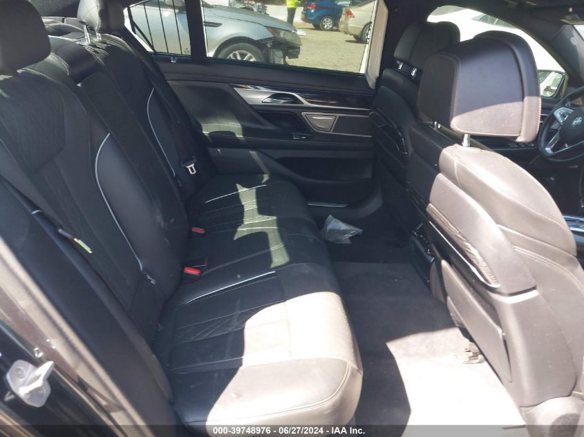 2018 BMW 750I I VIN: WBA7F0C59JGM22875 Lot: 39748976