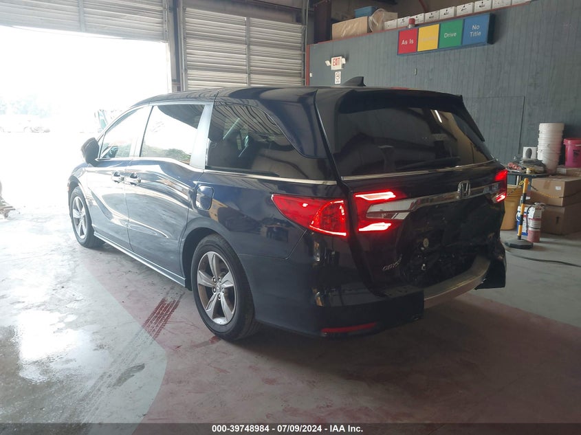 VIN 5FNRL6H7XKB130486 2019 HONDA ODYSSEY EX-L