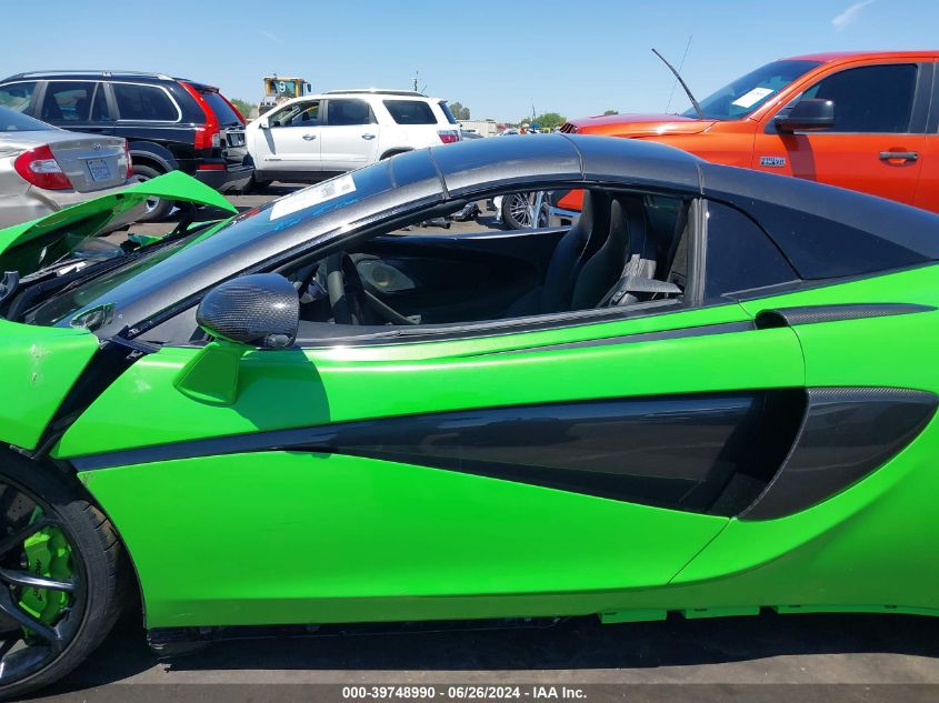 2018 Mclaren 570S VIN: SBM13FAA1JW004747 Lot: 40575855