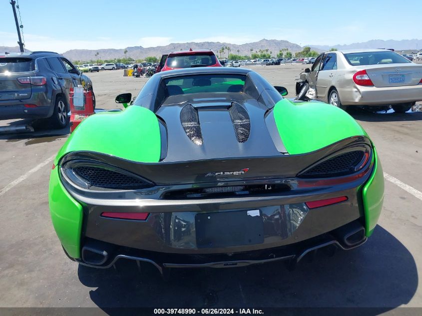 2018 Mclaren 570S VIN: SBM13FAA1JW004747 Lot: 40575855