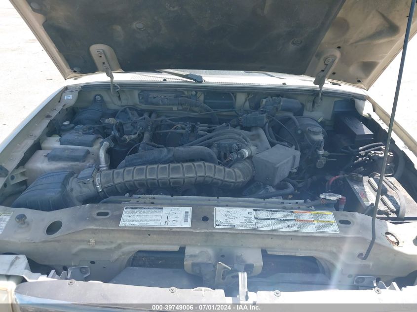 2000 Ford Ranger Xl/Xlt VIN: 1FTYR14V4YTA97592 Lot: 39749006