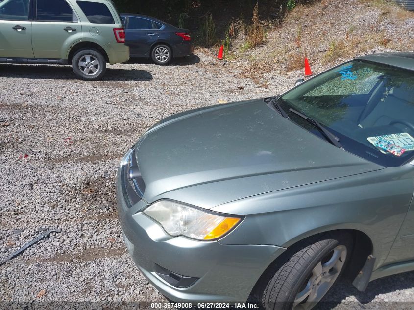 4S3BL616897214468 | 2009 SUBARU LEGACY