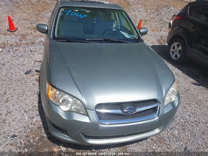 4S3BL616897214468 | 2009 SUBARU LEGACY