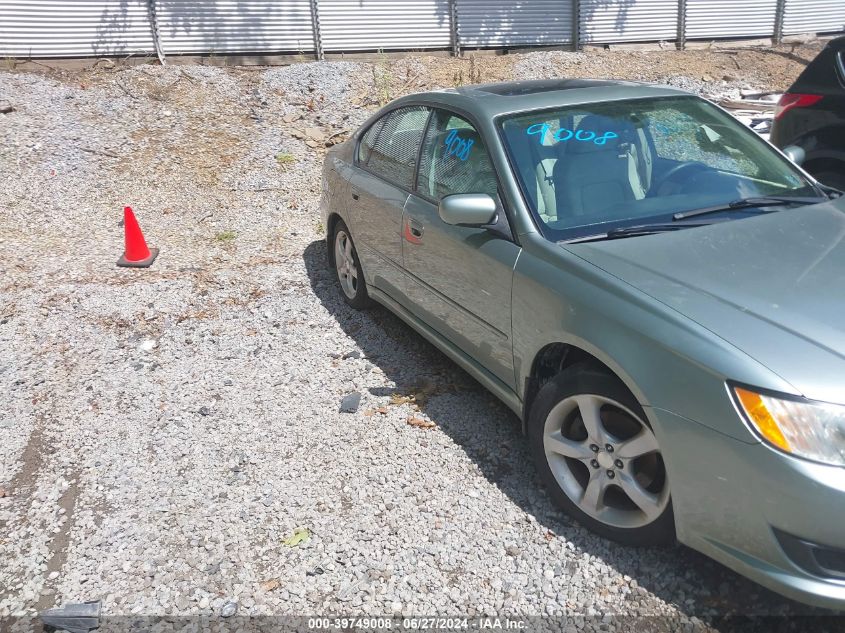 4S3BL616897214468 | 2009 SUBARU LEGACY