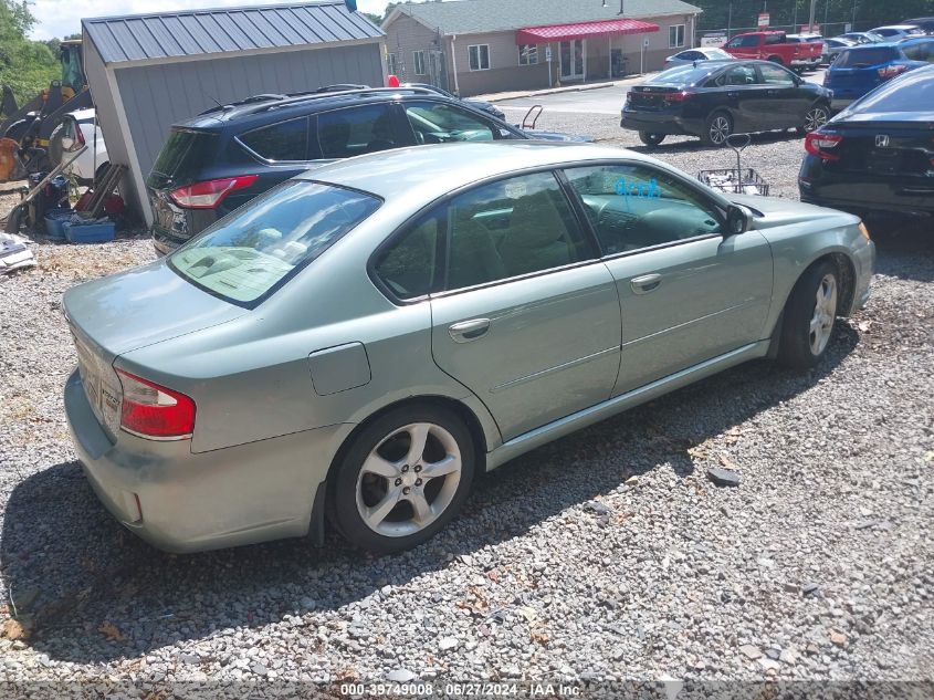 4S3BL616897214468 | 2009 SUBARU LEGACY