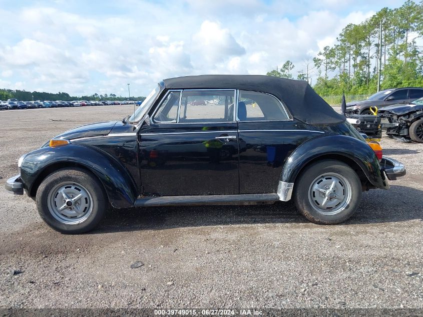 1979 Volkswagen Beetle VIN: 00000001592033438 Lot: 39749015