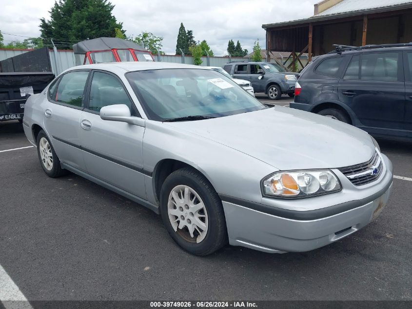 2004 Chevrolet Impala VIN: 2G1WF52E649108139 Lot: 39749026