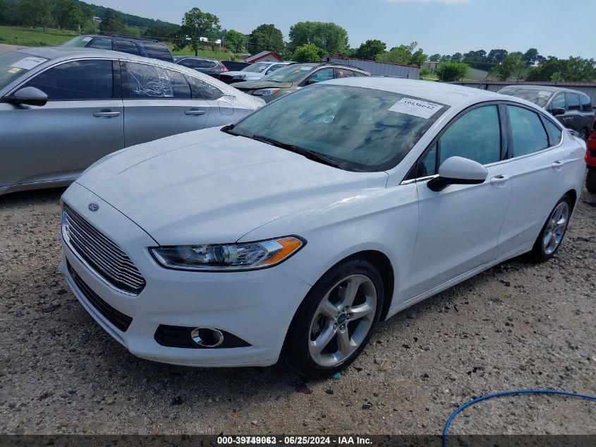 2016 FORD FUSION S - 3FA6P0G73GR205501