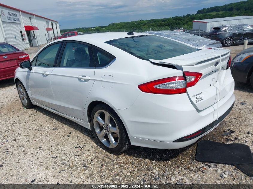 2016 Ford Fusion S VIN: 3FA6P0G73GR205501 Lot: 39749063