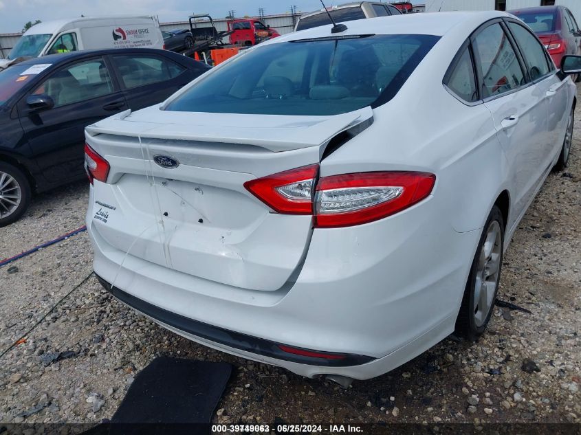 2016 Ford Fusion S VIN: 3FA6P0G73GR205501 Lot: 39749063