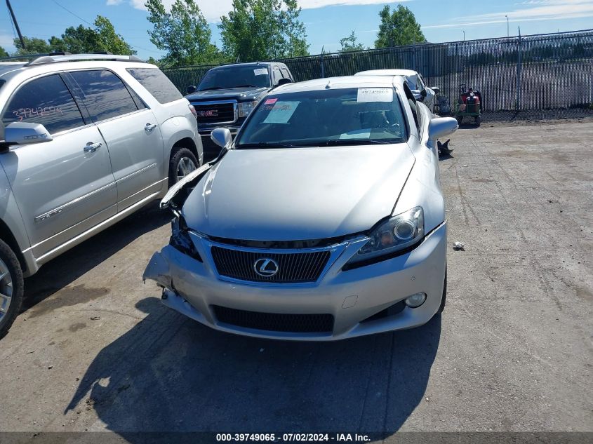 2012 Lexus Is 250C 250 VIN: JTHFF2C29C2526605 Lot: 39749065