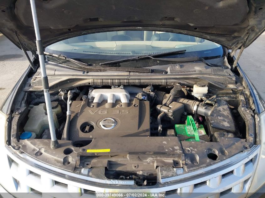 2005 Nissan Murano S VIN: JN8AZ08T35W309205 Lot: 39749066