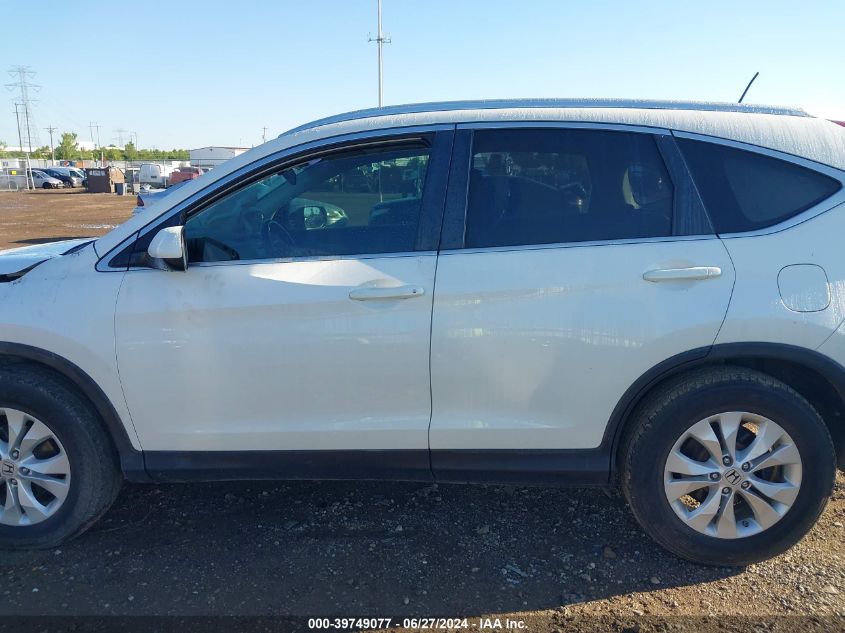 2013 Honda Cr-V Exl VIN: 5J6RM4H74DL065484 Lot: 39749077