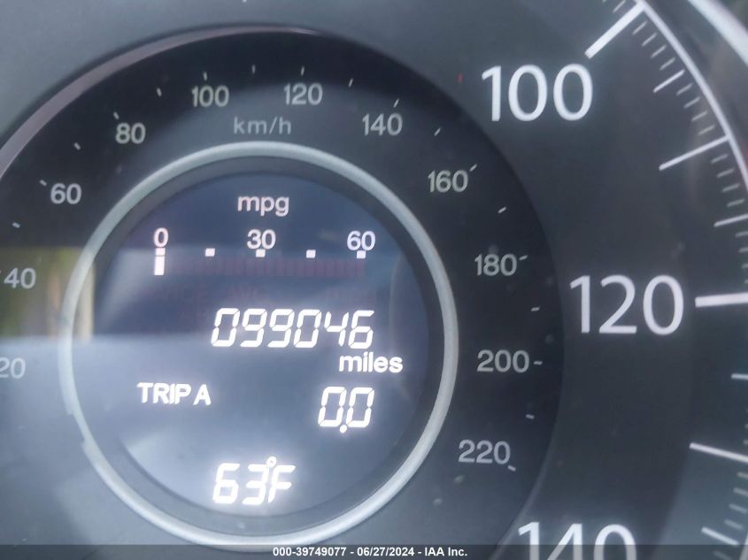 2013 Honda Cr-V Exl VIN: 5J6RM4H74DL065484 Lot: 39749077