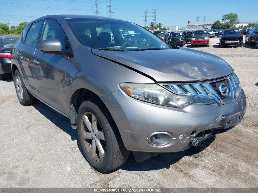 2009 Nissan Murano S/Sl/Le VIN: JN8AZ18W29W127985 Lot: 39749091