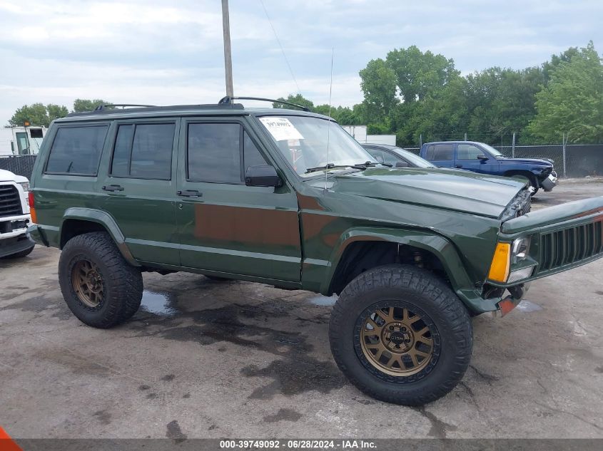 1993 Jeep Cherokee Country VIN: 1J4FJ78S4PL539682 Lot: 39749092