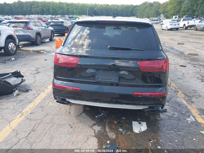 2019 Audi Q7 55 Premium/55 Se Premium VIN: WA1LAAF72KD045905 Lot: 39749105