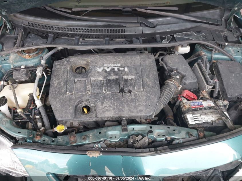 2010 Toyota Corolla Le VIN: 1NXBU4EE1AZ252550 Lot: 39749118