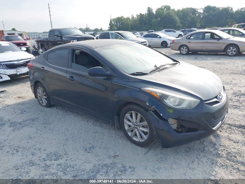 5NPDH4AE2FH591942 | 2015 HYUNDAI ELANTRA