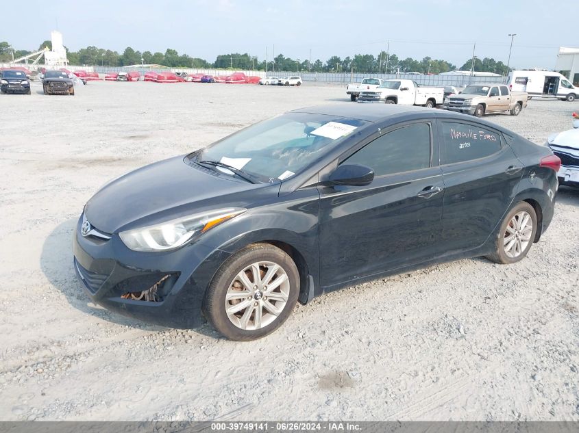 5NPDH4AE2FH591942 | 2015 HYUNDAI ELANTRA