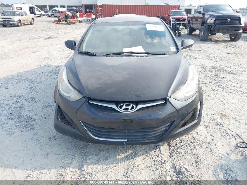 5NPDH4AE2FH591942 | 2015 HYUNDAI ELANTRA